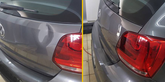 Merlins Autoservice – Dellentechnik Kofferraum